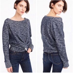 J Crew Twist Front Sweatshirt size Large / X-Large